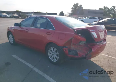 2007 Toyota Camry Hybrid z USA, uszkodzony, nr VIN JTNBB46K673009891